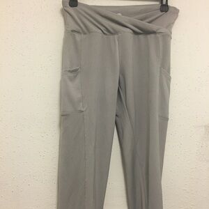 Series 8 Assymmetrical Grey Leggings Womens Size Medium